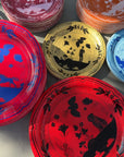 Annie's Athens Bulldog Red and Black Dessert Collegiate Paper Plates - 8 Pack