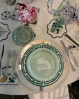 Ty Haney's Horse Gal Mint Jasperware Dessert Paper Plate - 8 pack