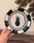 Forest and Green Josephine Pineapple Dessert Paper Plate - 8 pack