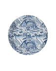 Navy Amalfi Toile Dessert Plate - 8 pack