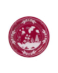 Burgundy Beachside Pavilion Salad & Dessert Paper Plates - 8 pack