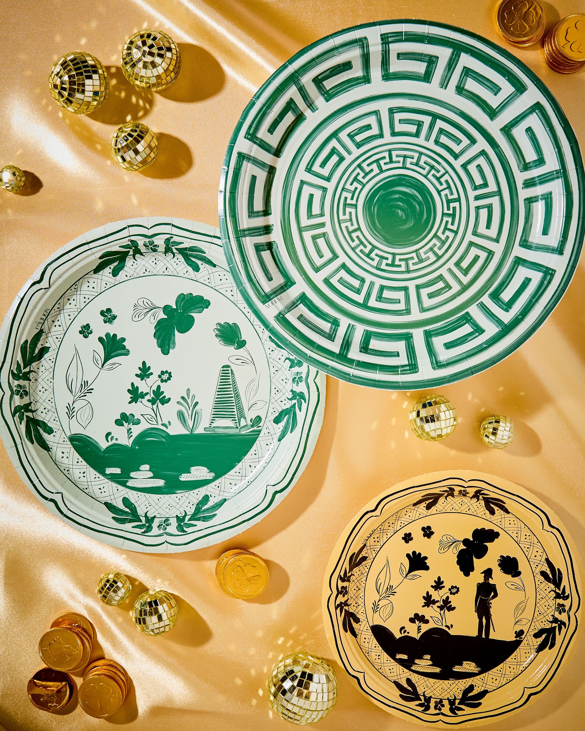 Luck be a paper plate tonight.