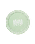 Emily Hall's OK Let's Mahj Mint Jasperware Dessert Paper Plate - 8 pack