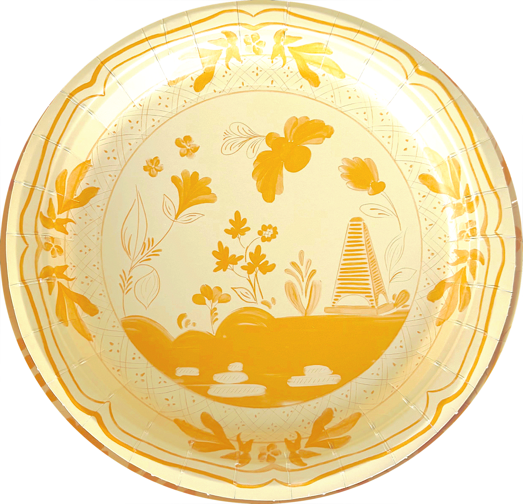 Butter Beachside Pavilion Dinner Plate - 8 pack