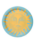 Golden and Dutch Blue Celestial Sunshine Dessert Paper Plates - 8 pack