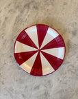 Cherry Positano Stripe Dinner Plate - Pack of 8