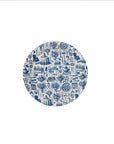 Mini Hors D'oeuvre Navy and White Martha Toile Paper Plate - 8 pack