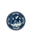 Mini Hors D'oeuvre Navy and Sky Blue Pavilion Beachside Paper Plate - 8 pack