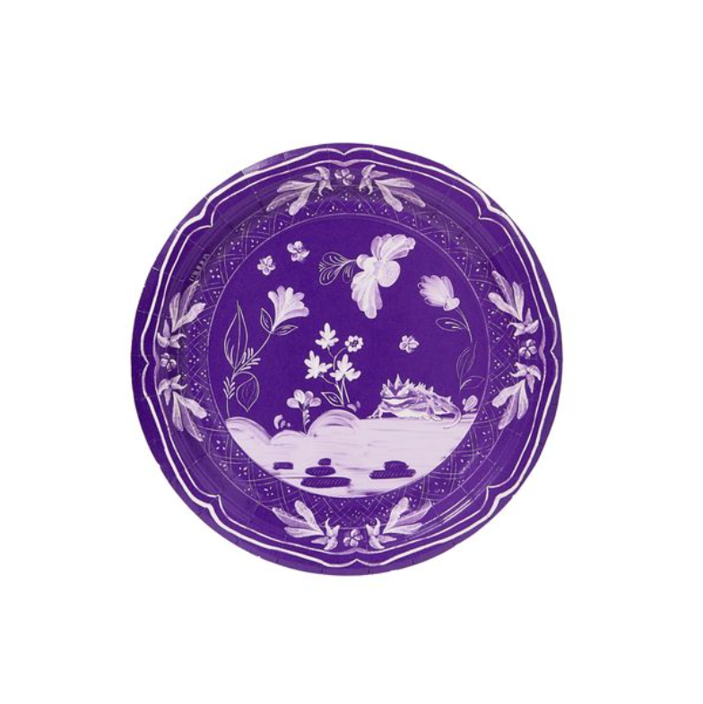 Matthew's Forth Worth Spiked Frog Dessert Collegiate Paper Plates - 50 Pack