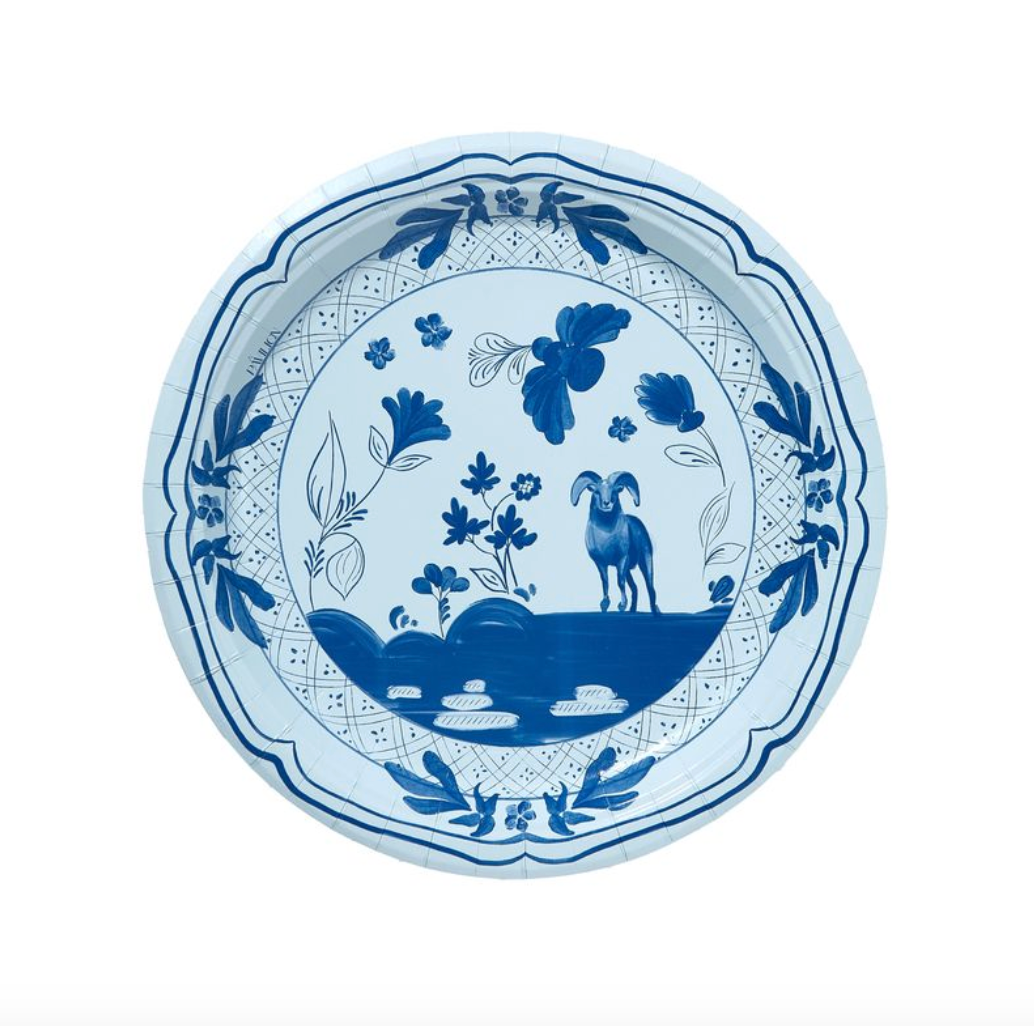Keek's Chapel Hill Blue GOAT Dinner Collegiate Paper Plates