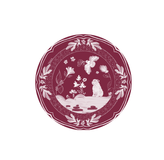 Starkville Alpha Dog Dessert Paper Plates - 50 pack