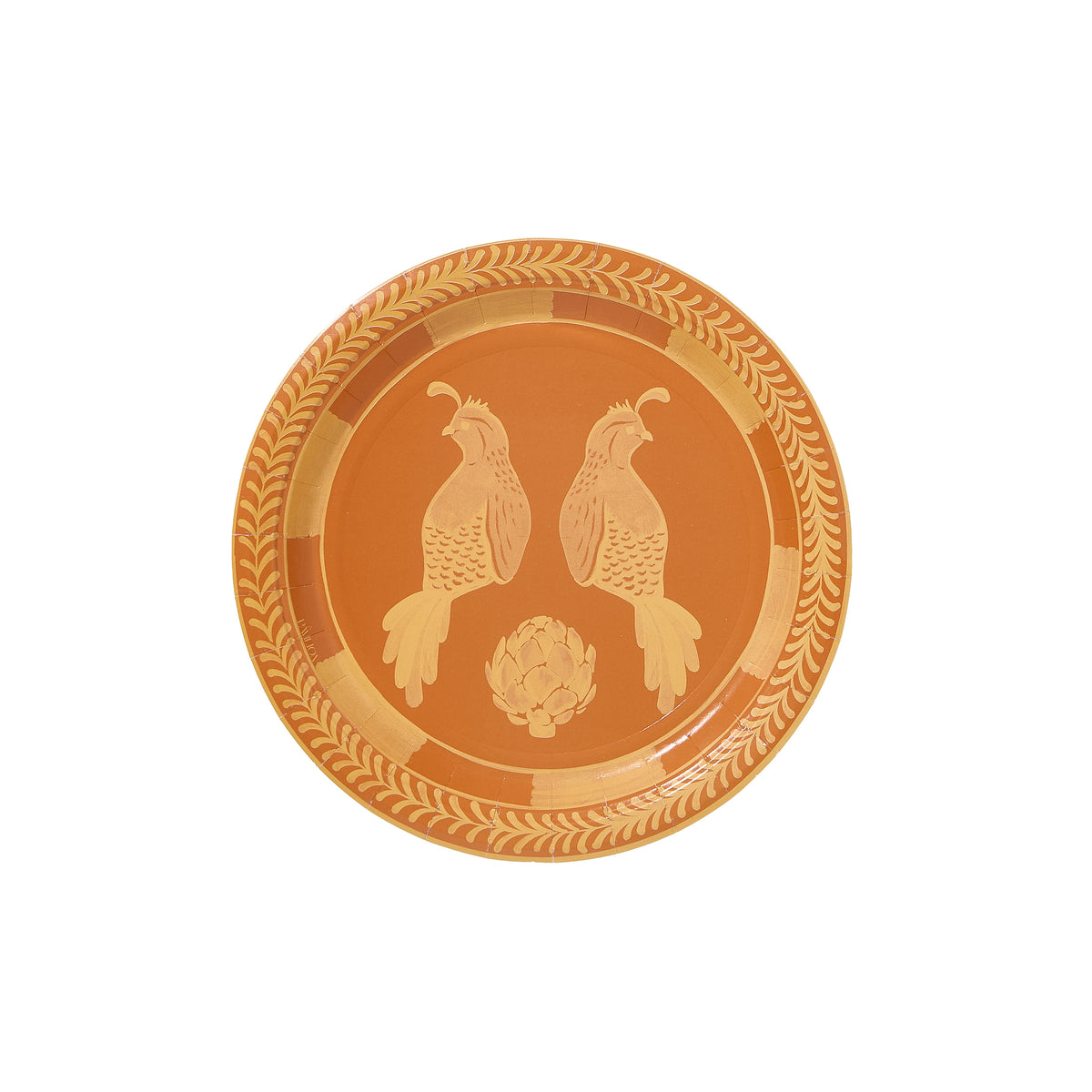 Clay Josephine Quails Salad &amp; Dessert Paper Plates - 8 pack
