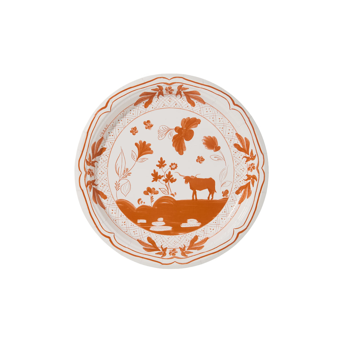 Carolee's Austin Cow Dessert Collegiate Paper Plates - 8 pack